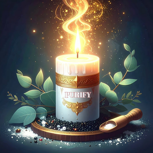 魔法蠟燭：淨化蠟燭130G